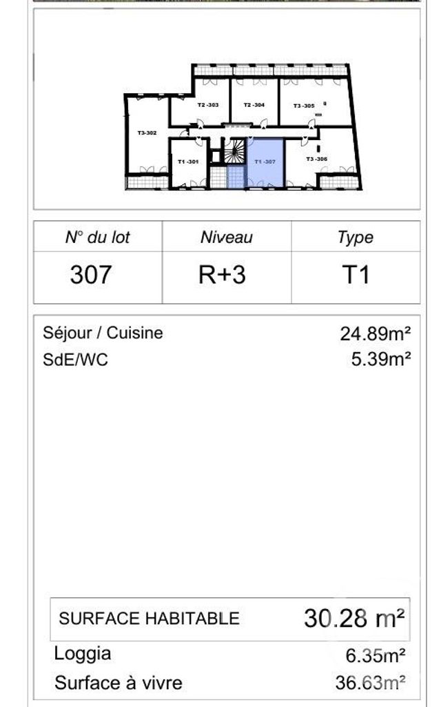 Appartement T1 à vendre - 1 pièce - 30.28 m2 - NANTES - 44 - PAYS-DE-LOIRE - Century 21 Doulon