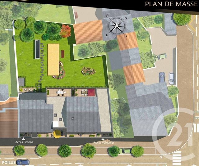 Afficher la photo en grand Appartement Studio à vendre - 1 pièce - 30.09 m2 - NANTES - 44 - PAYS-DE-LOIRE - Century 21 Doulon