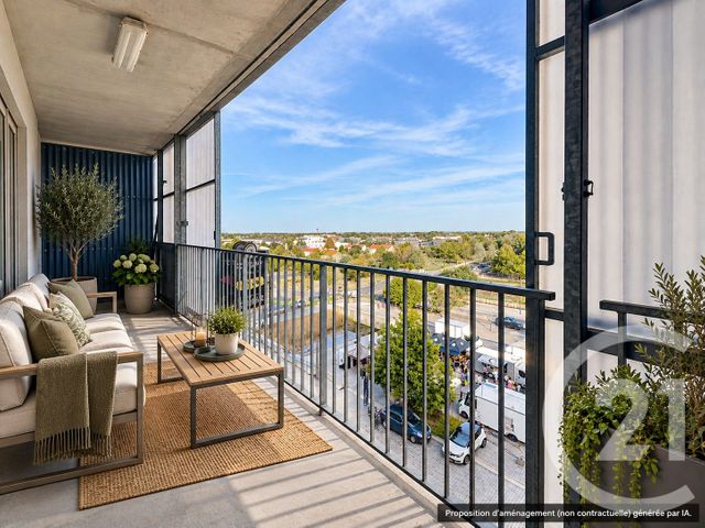 Appartement T2 à vendre - 2 pièces - 49.77 m2 - NANTES - 44 - PAYS-DE-LOIRE - Century 21 Doulon