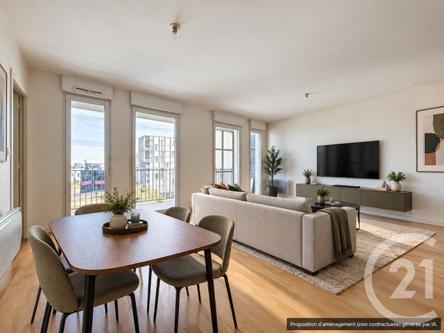Appartement T2 à vendre - 2 pièces - 49.77 m2 - NANTES - 44 - PAYS-DE-LOIRE - Century 21 Doulon