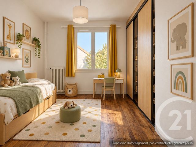 Appartement T5 à vendre - 5 pièces - 70.9 m2 - NANTES - 44 - PAYS-DE-LOIRE - Century 21 Doulon